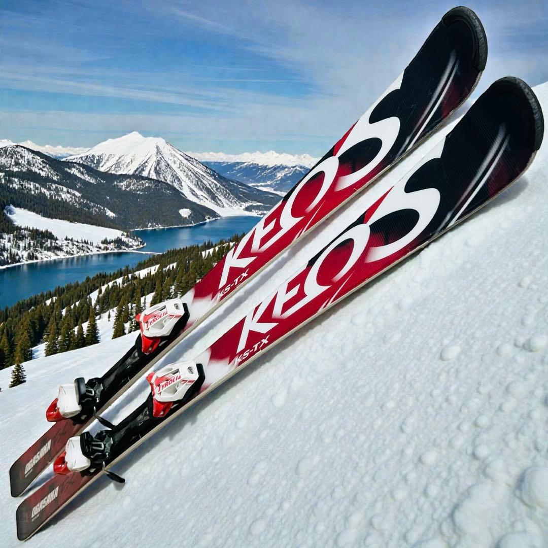 【美品】OGASAKA KEOS KS-TX 165cm チロリアビンディング付