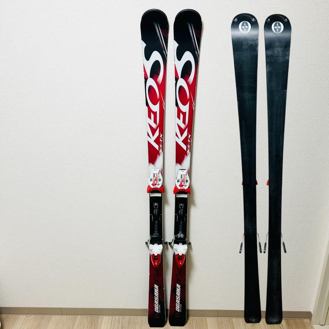 【美品】OGASAKA KEOS KS-TX 165cm チロリアビンディング付