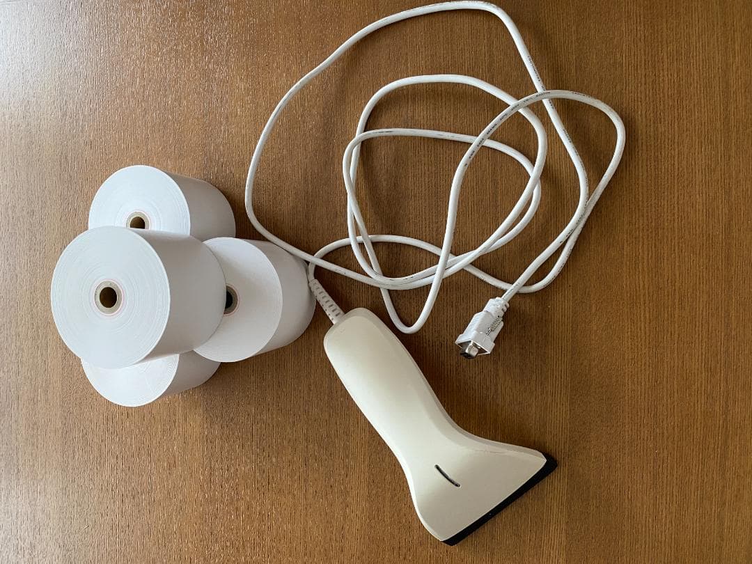 CLOVER JET-650LS 電子レジスター　バーコ－ドスキャナー付