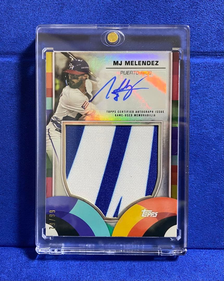 MJ メレンデス　レリックオート　5/5　ラストナンバー　直筆サイン