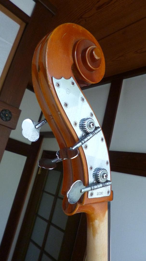 【近県中高大生 引取限定】SUZUKI NO.92 コントラバス（1977年製）