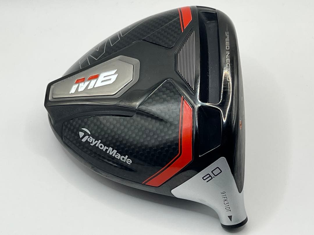【美品】TaylorMade M6 ドライバー 9度 ヘッドのみ　ヘッドカバー付
