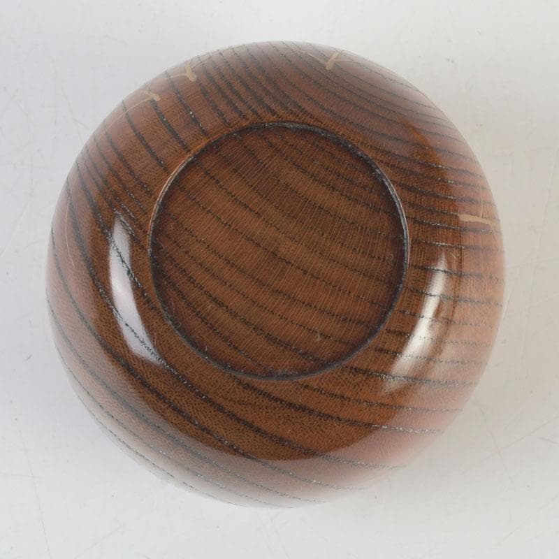 茶道具　松雲作　秋の月蒔絵　中棗　共箱　V　9808