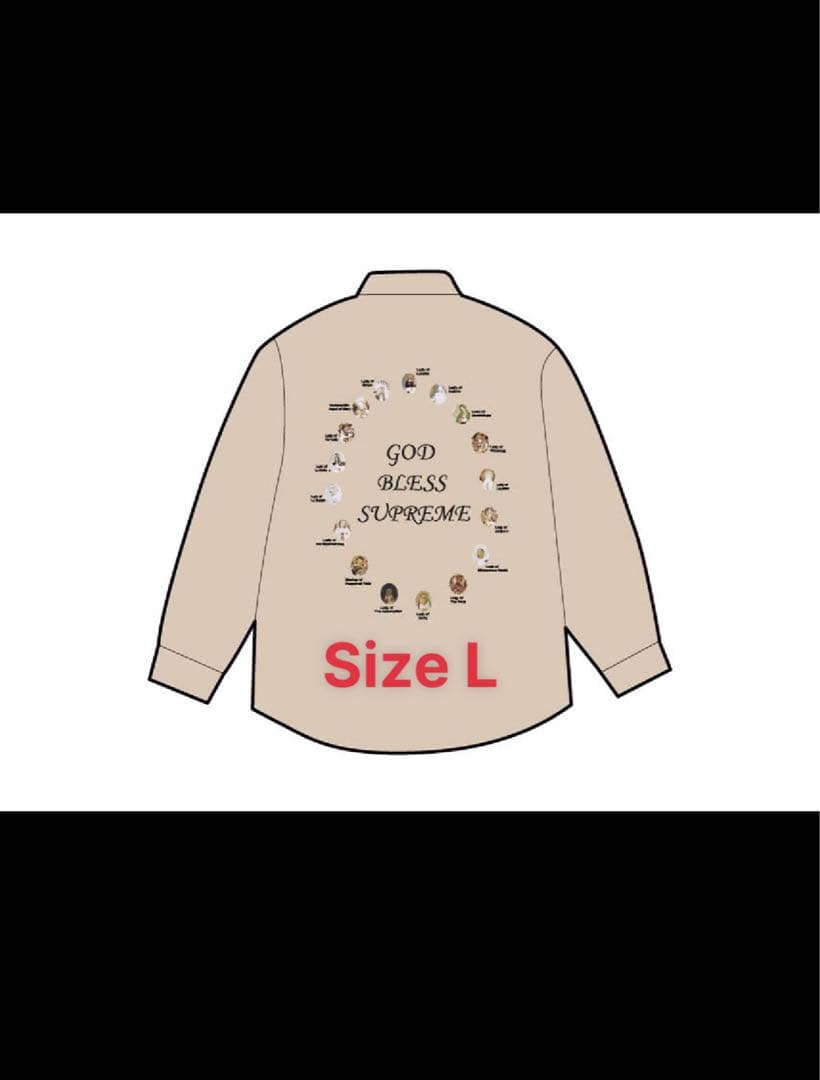 ウェア・シャツ Supreme Our Lady Work Shirt \