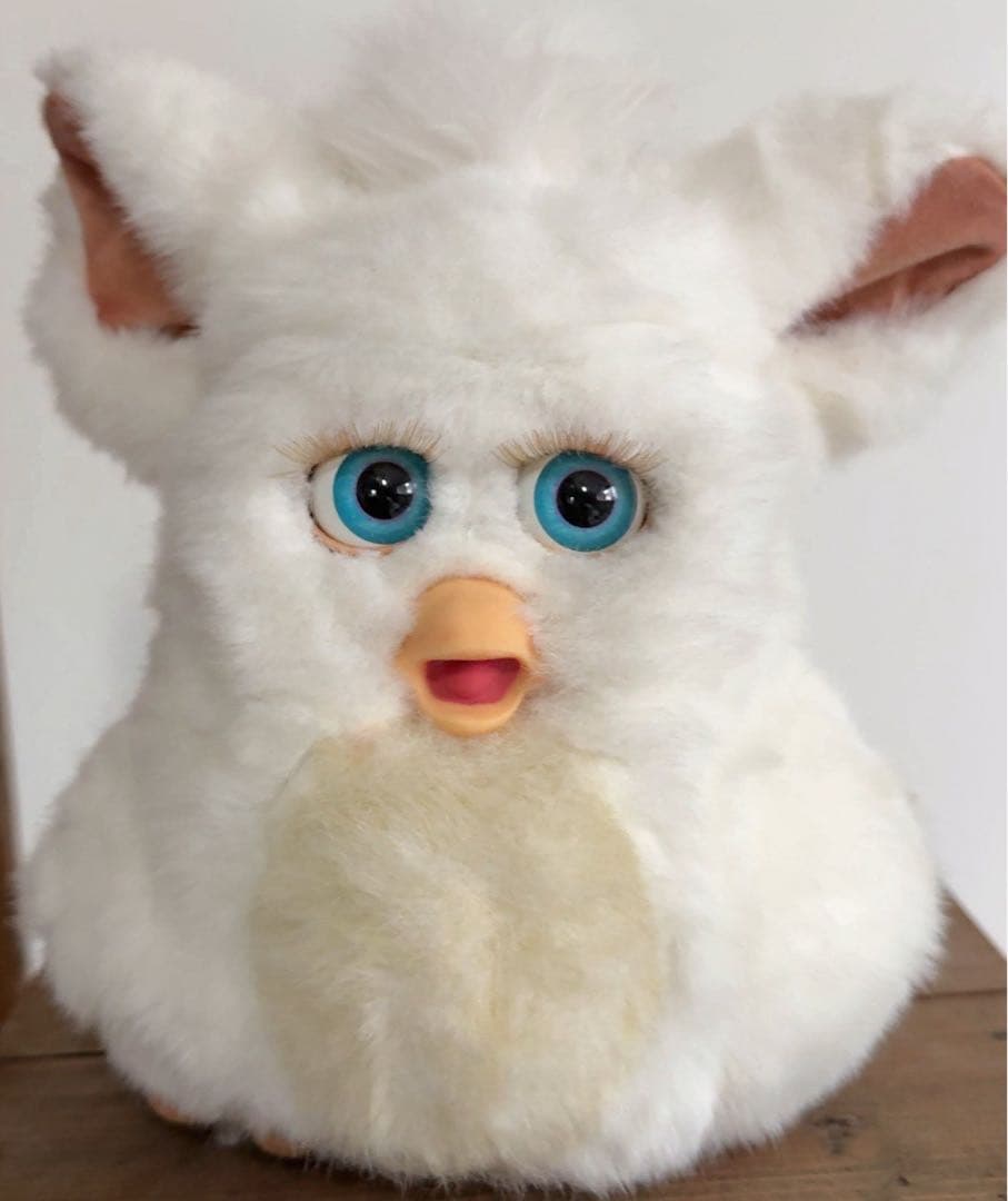 ファービー２ スノーボールホワイト 青目 動作確認済み 写真追加済