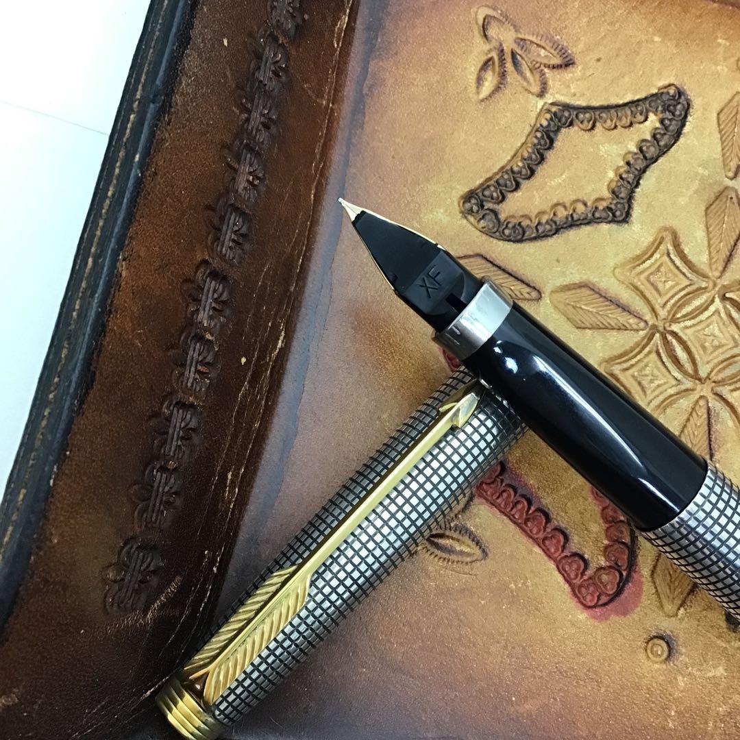 ❣️PARKERパーカー❣️75スターリングシルバー万年筆/ボーペンセット USA製