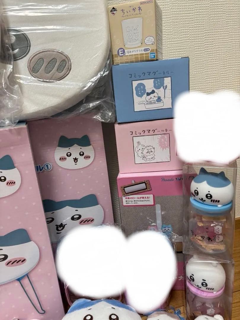 ちいかわ　ハチワレ　まとめ売り　プライズ　マスコット　ぬいぐるみ　テーブル