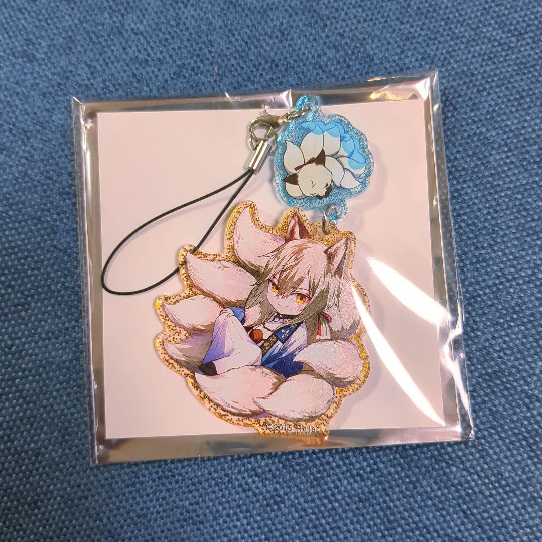 幽幻ロマンチカ　ザクロ　アクリルストラップ　アクリルキーホルダー　セット