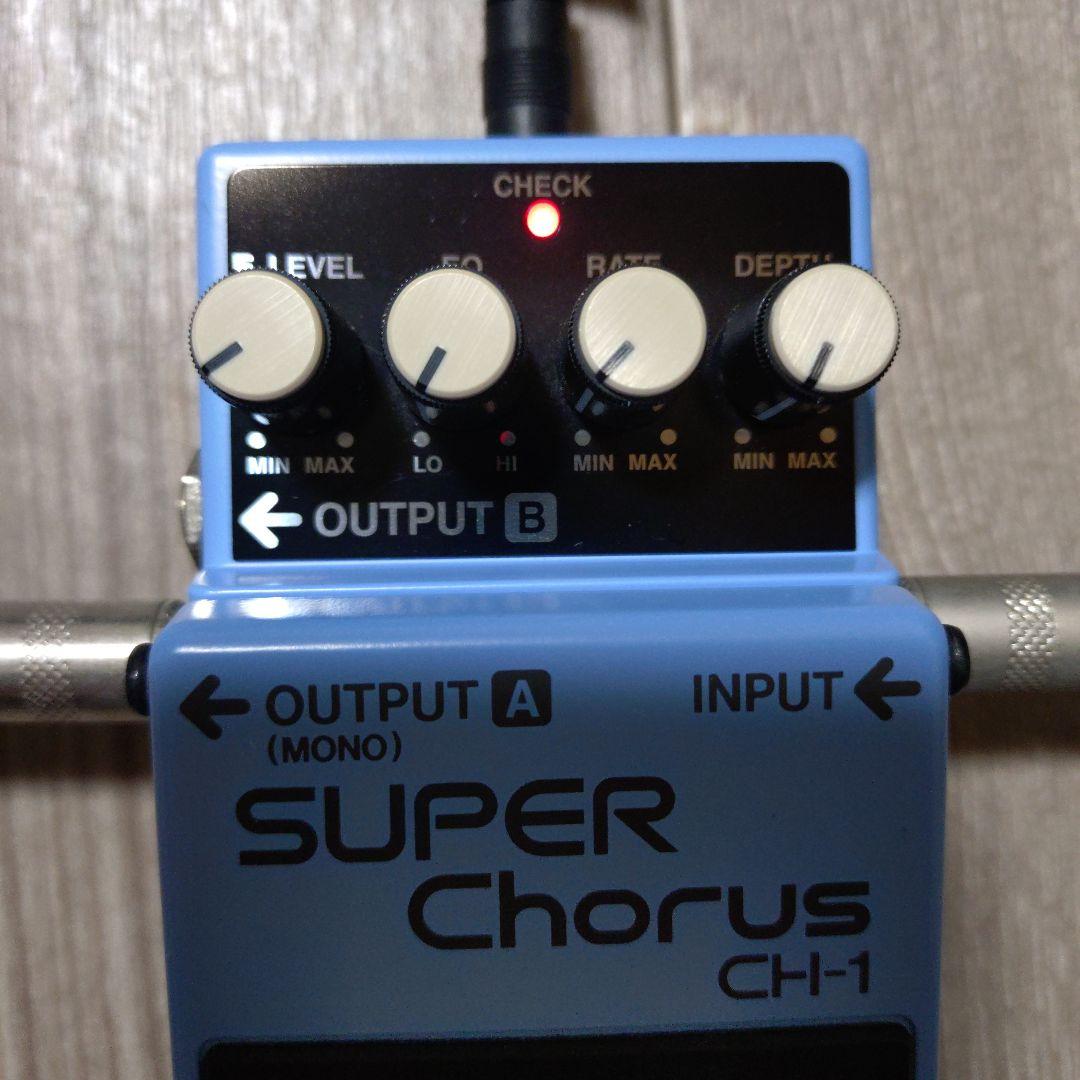 BOSS Distortion/DS-1 · SUPER Chorus/CH-1