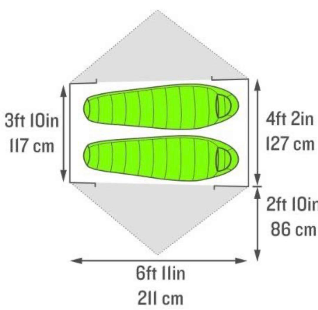 Kelty TN2 2人用テント