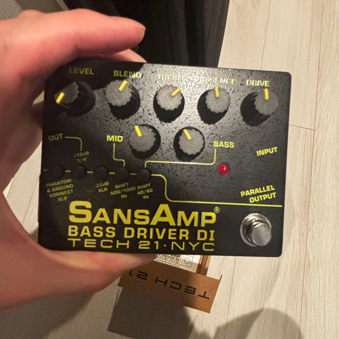 TECH21 Sansamp サンズ/DI V2 定番プリアンプ
