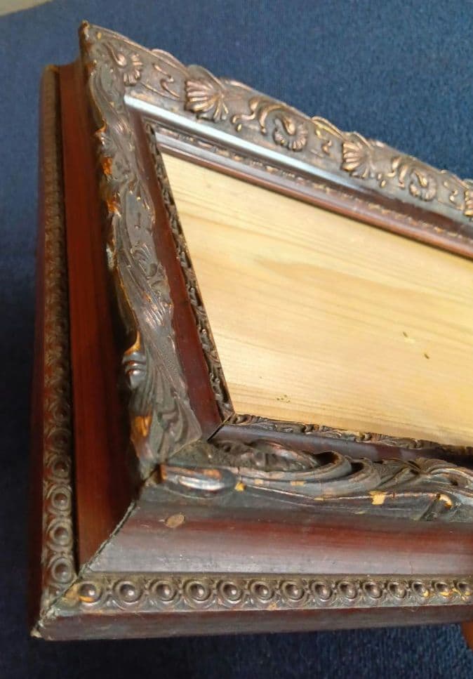 アンティーク　木製フレーム　額縁　ヴィンテージ