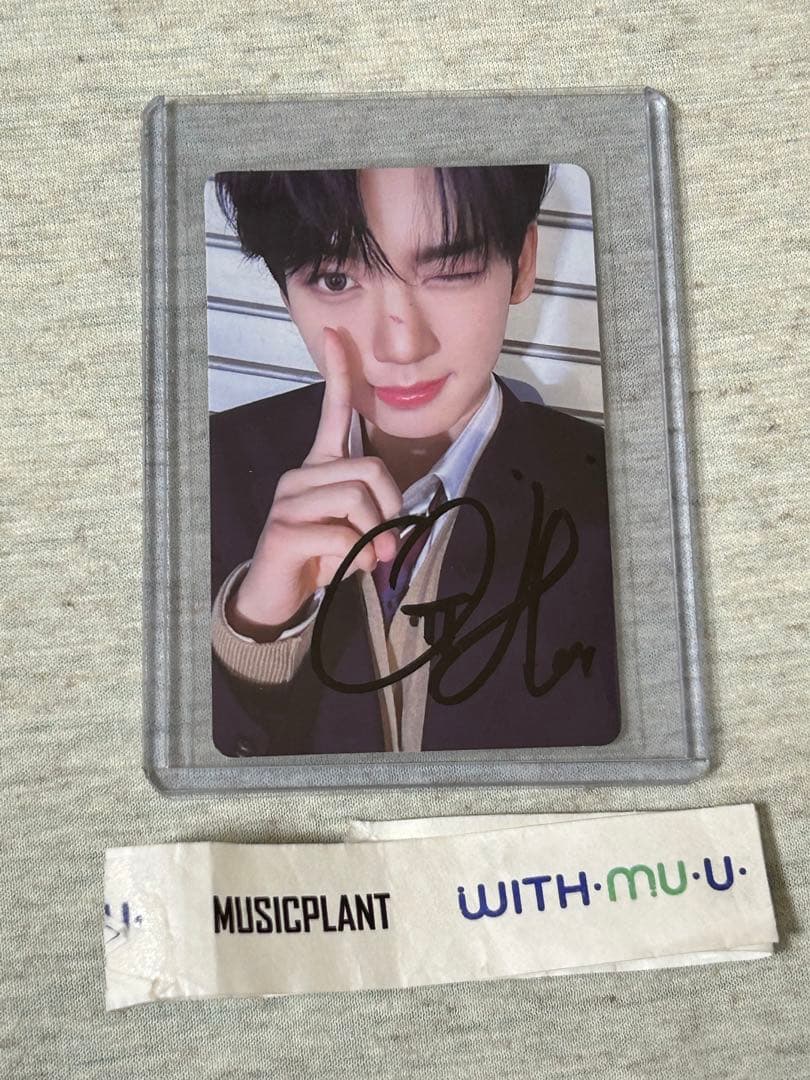 ZEROBASEONE ユジン ポカ トレカ サイン 対面ペンサ