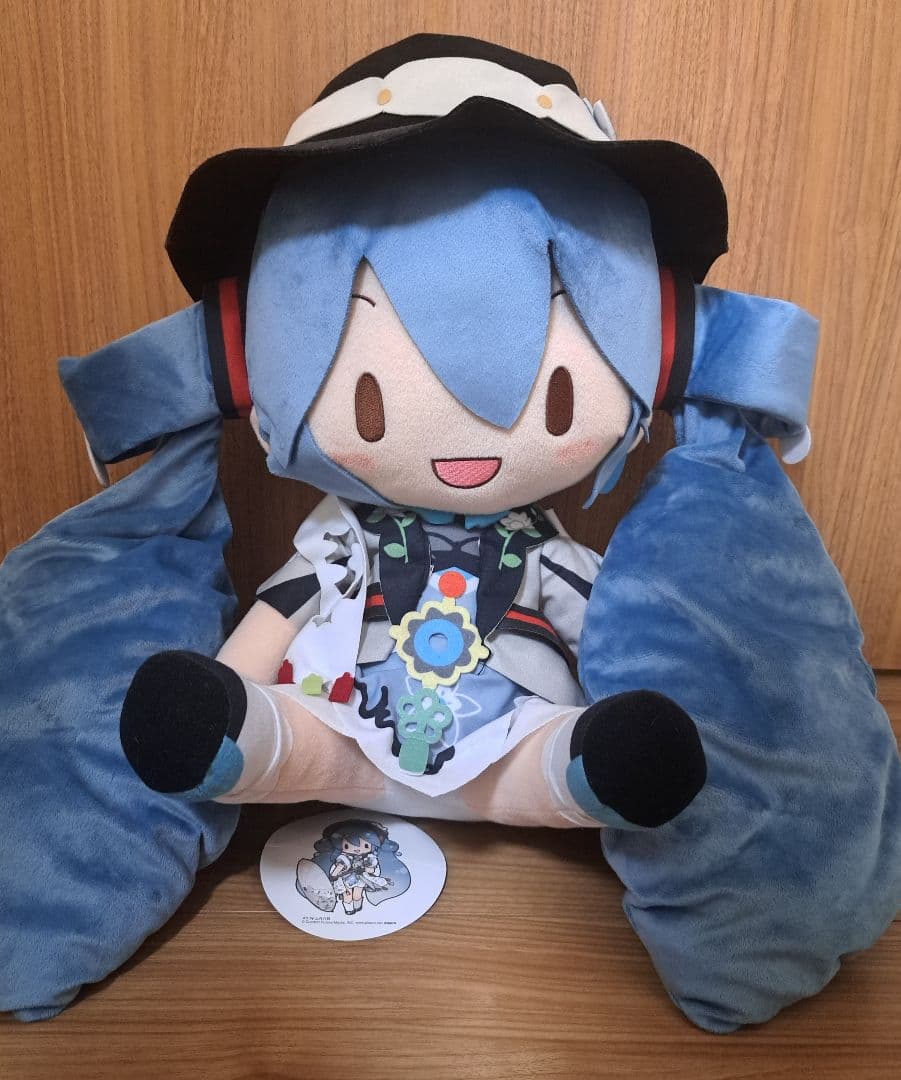 初音ミク　ふわふわぬいぐるみ　MIKU WITH YOU 2021　LL