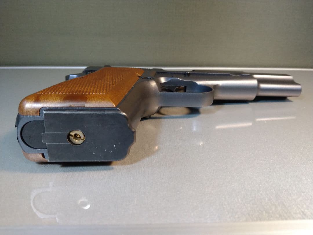 希少な極美品！タナカ　ブローニングハイパワー　ミリタリー　ガスブロ　ガス漏なし！