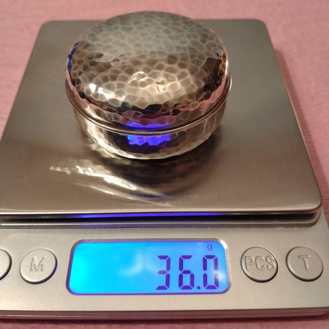 セール（1日まで）純銀　小ぶりボンボニエール　1個　36.0g
