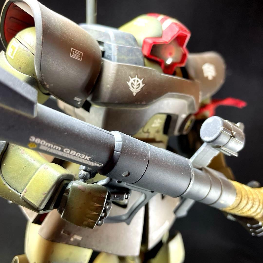 1/100MGリックドム　エアブラシ全塗装完成品