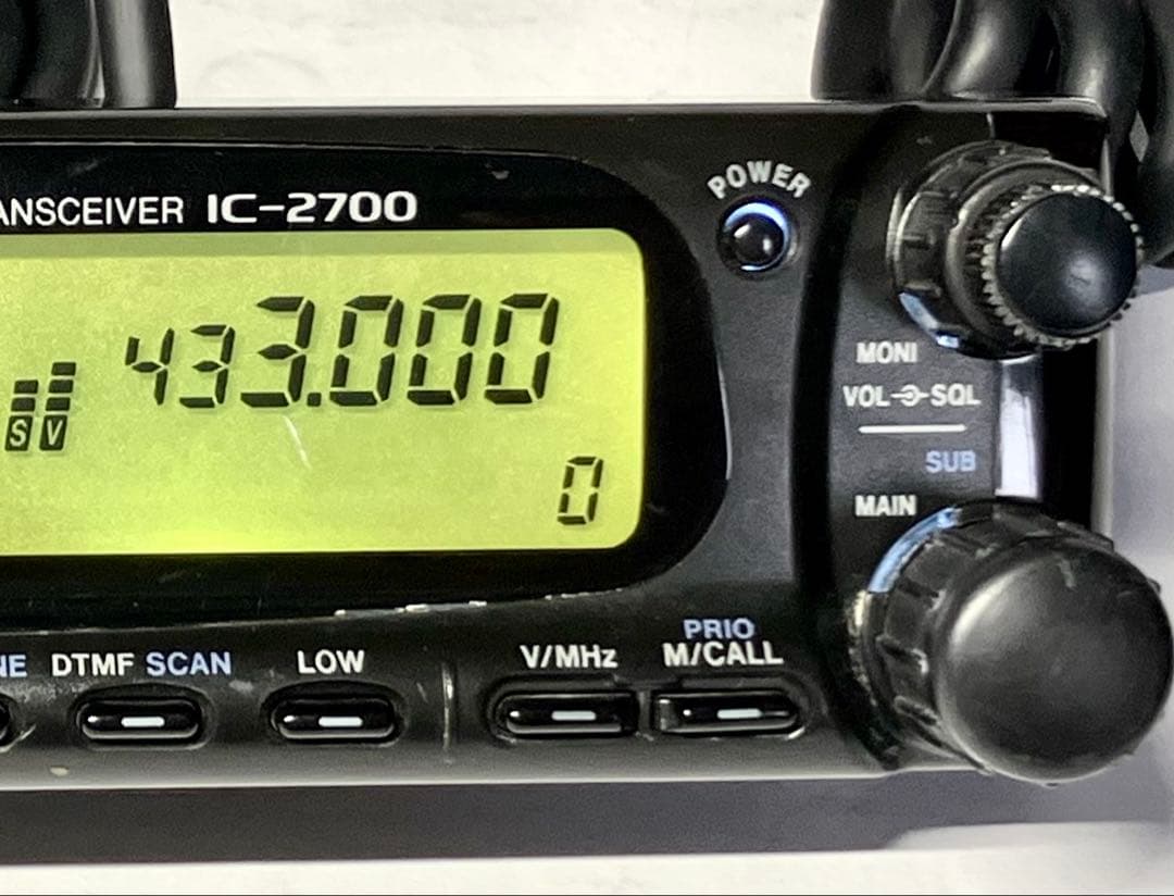 アイコム IC-2700 10w アマチュア無線機