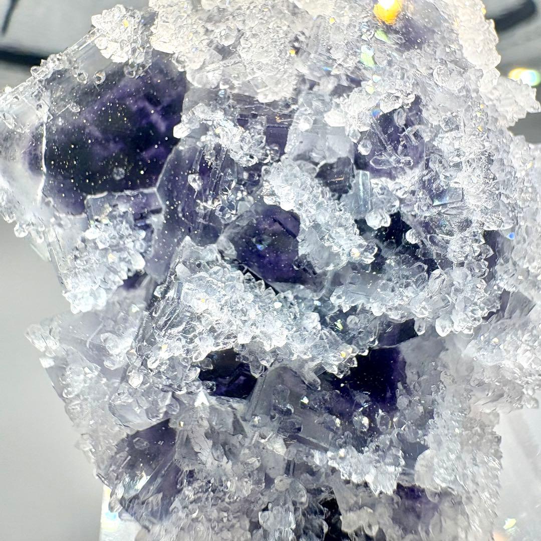 560 中国湖南省 Manaoshan Mine産 フローライト