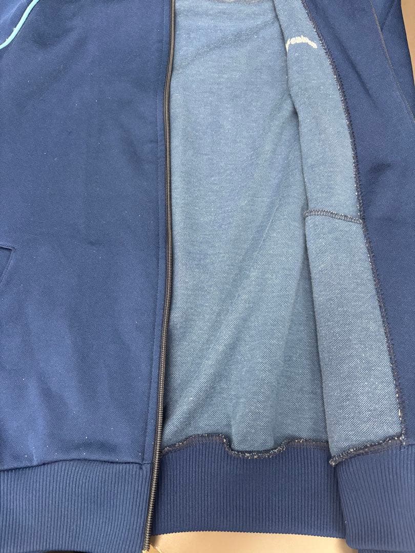 デサント製［adidas］　トラックジャケット　ネイビー系　L 2510-150