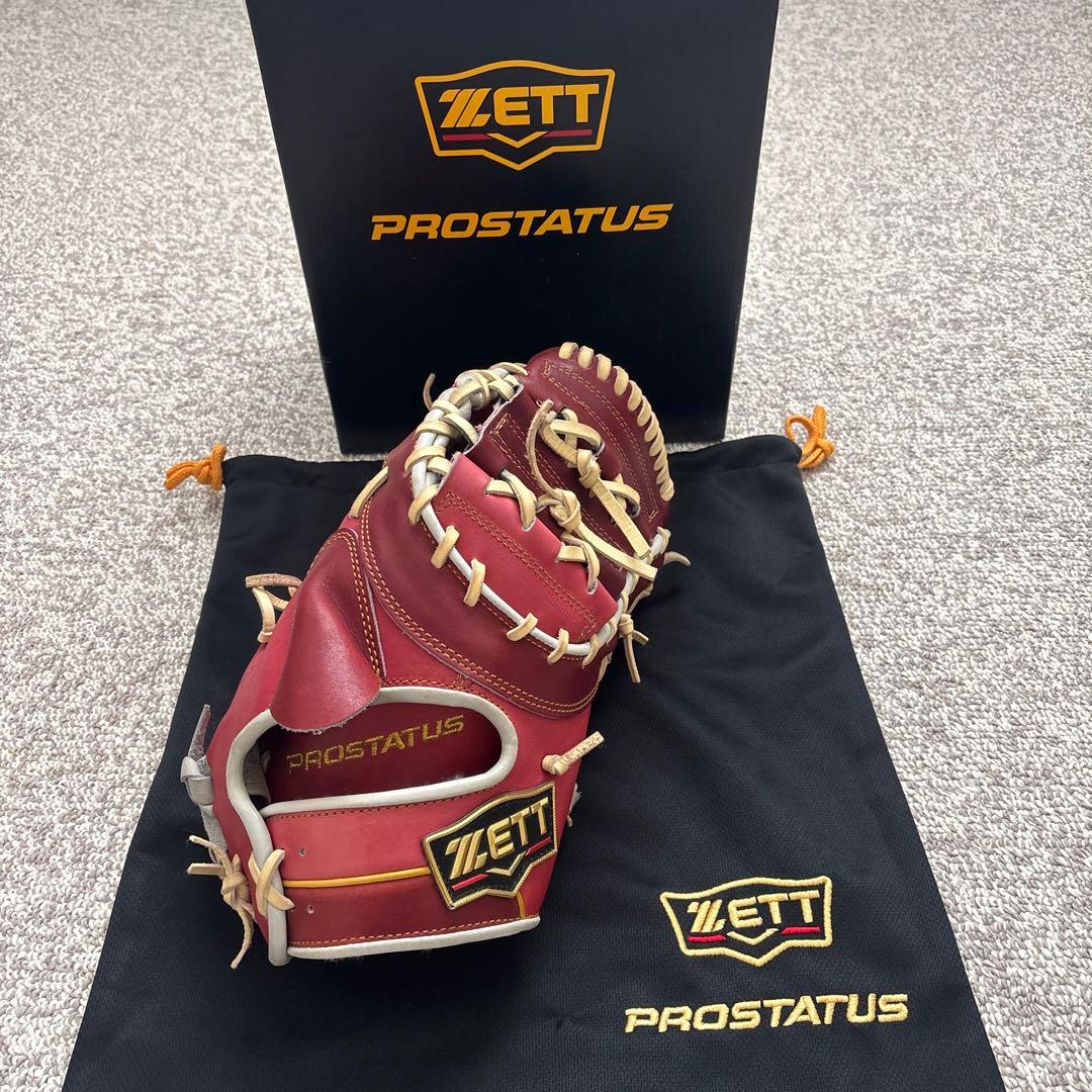 ZETT プロステイタス 軟式オーダー　ファーストミット ウェルダーラベル