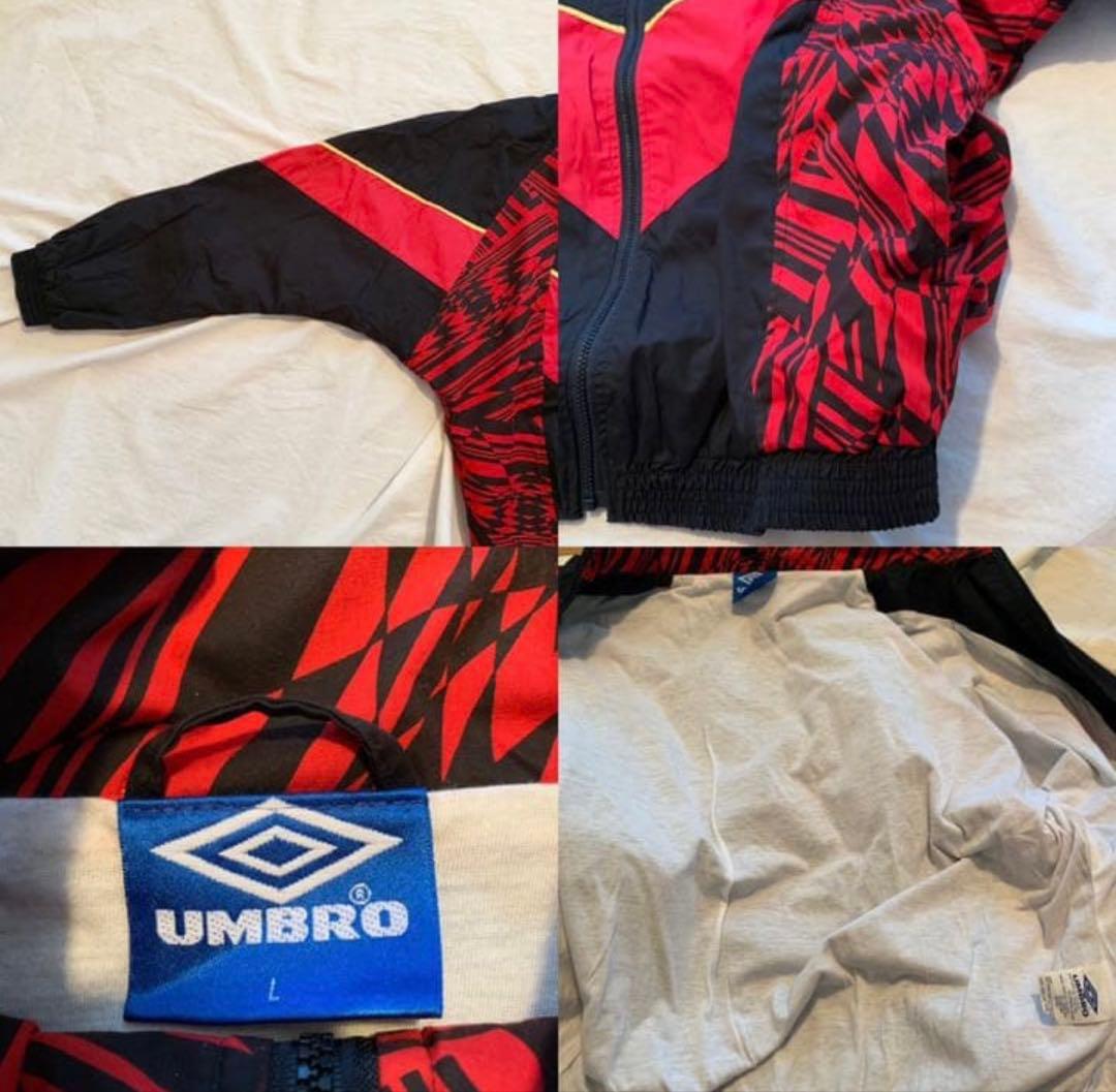美品 90s UMBRO マンチェスターユナイテッド L ブルゾン