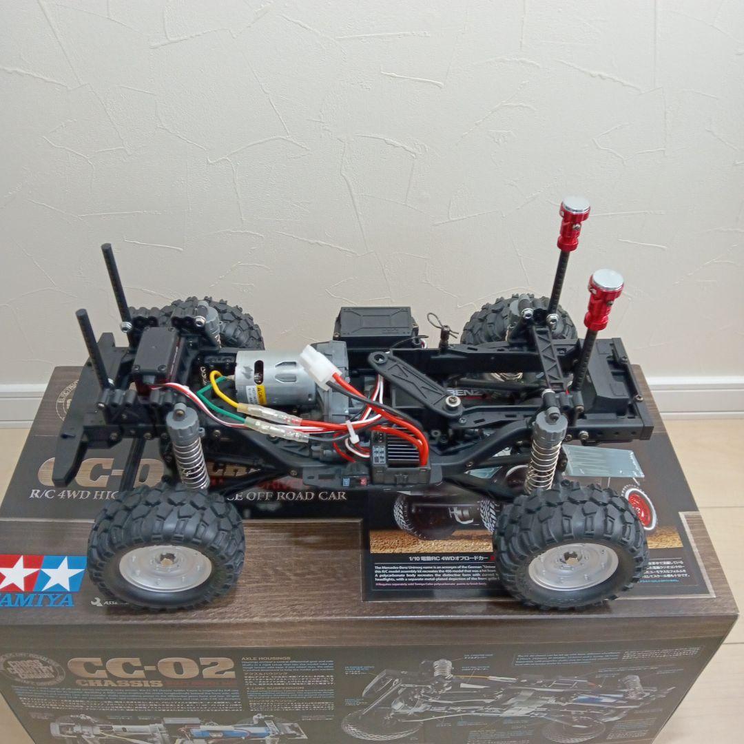 タミヤCC−02ウニモグ、ブロンコ