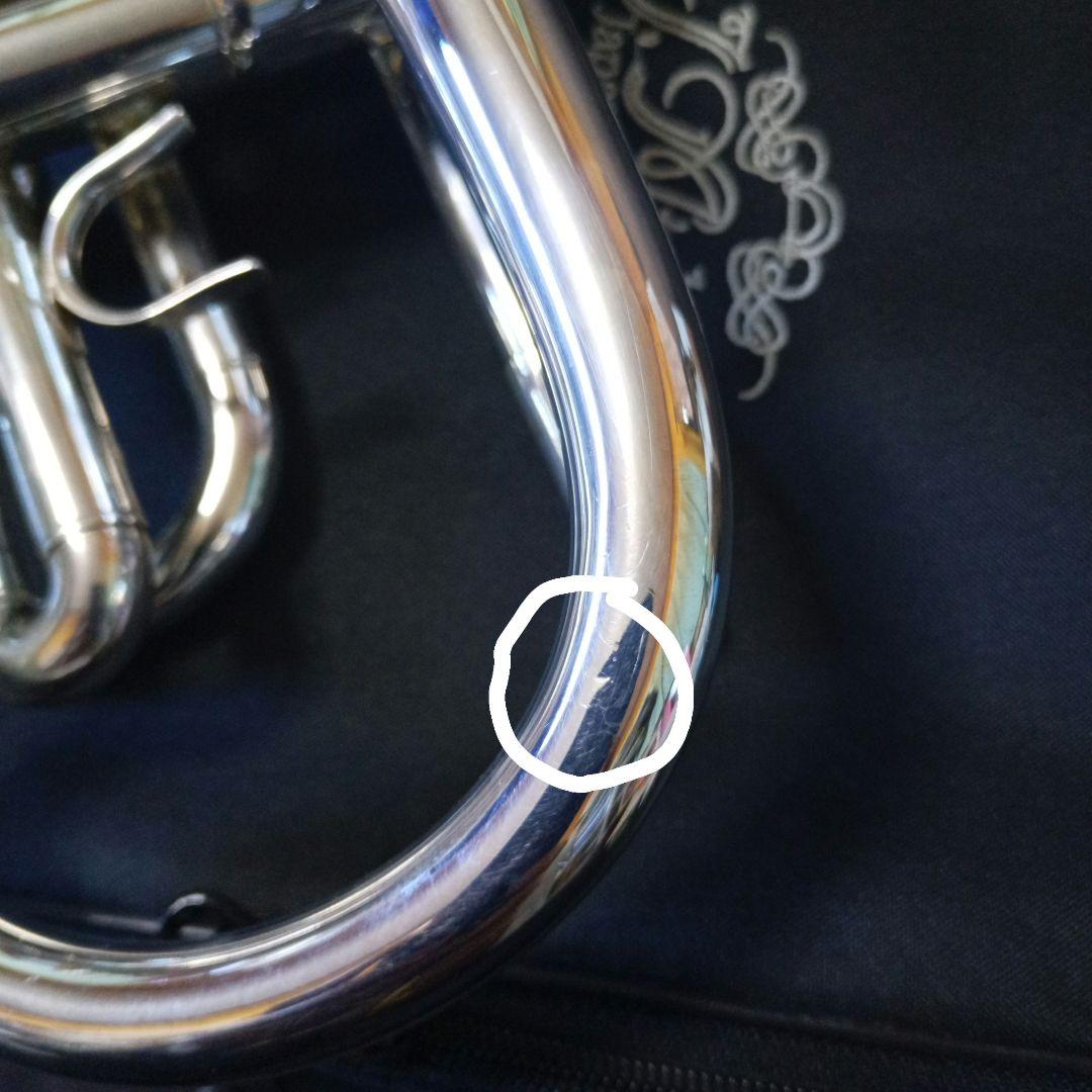 J.マイケル コルネット 本体 CT−470S マウスピース アルミミュート付き