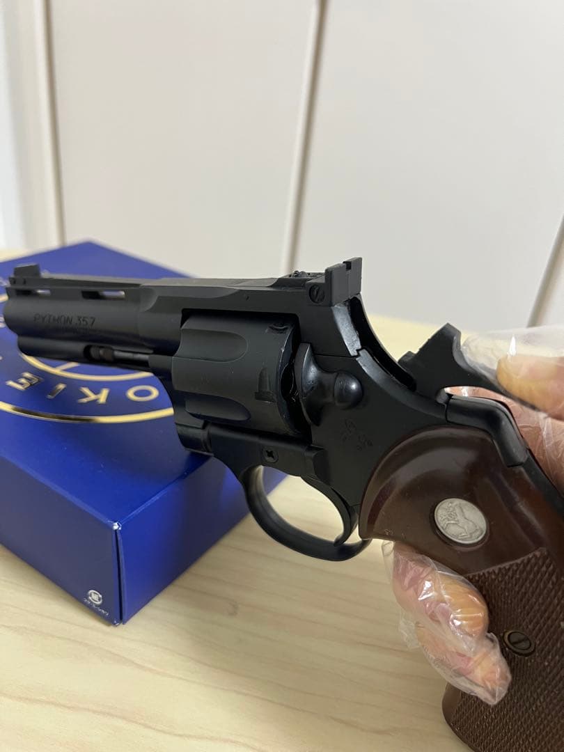 コクサイ製　パイソン357マグナム 樹脂製モデルガン　本体のみ(インサートあり)