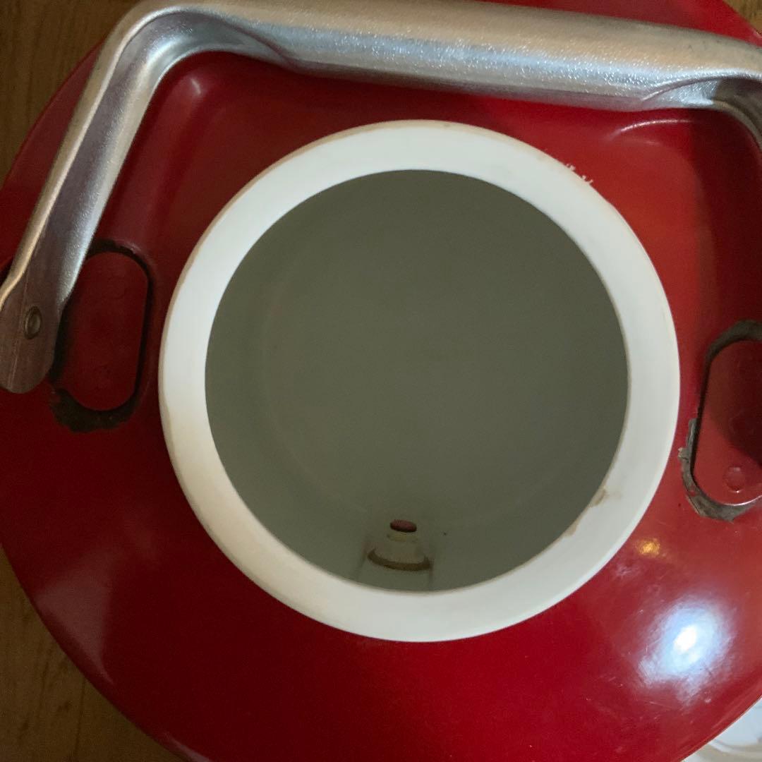 coleman ヴィンテージ ジャグ ダイヤロゴ レッド/ホワイト アウトドア