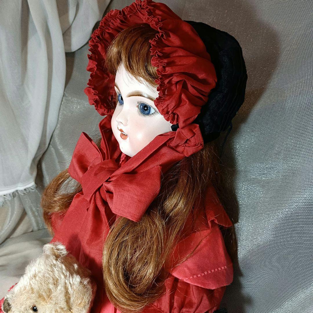 ⭐E12 アンティークドール　エデンべべ　大きな美しい瞳　⭐ジュモーボディ