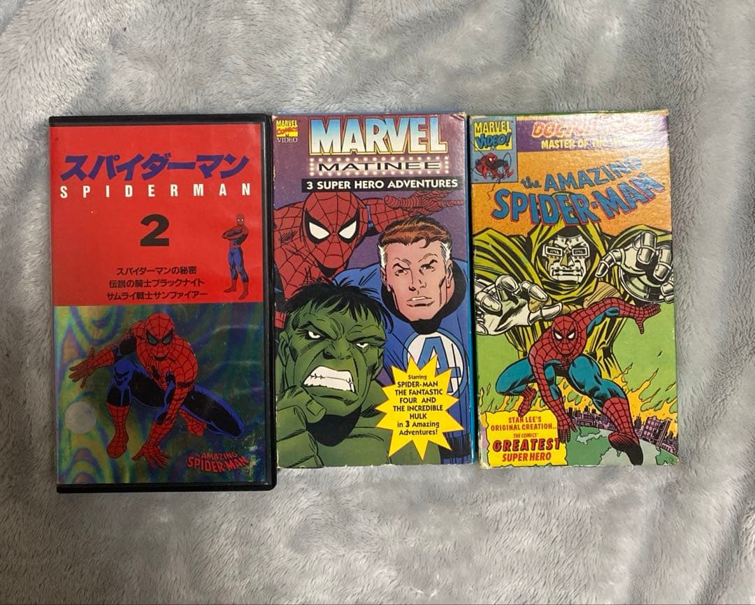 【激レア】MARVEL スパイダーマン カセットテープ