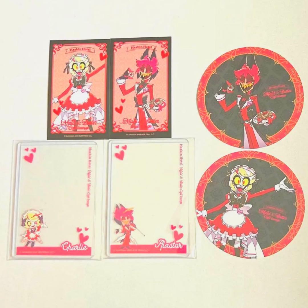 【匿名配送】 ハズビンホテル アラスター チャーリー アニメイト カフェ