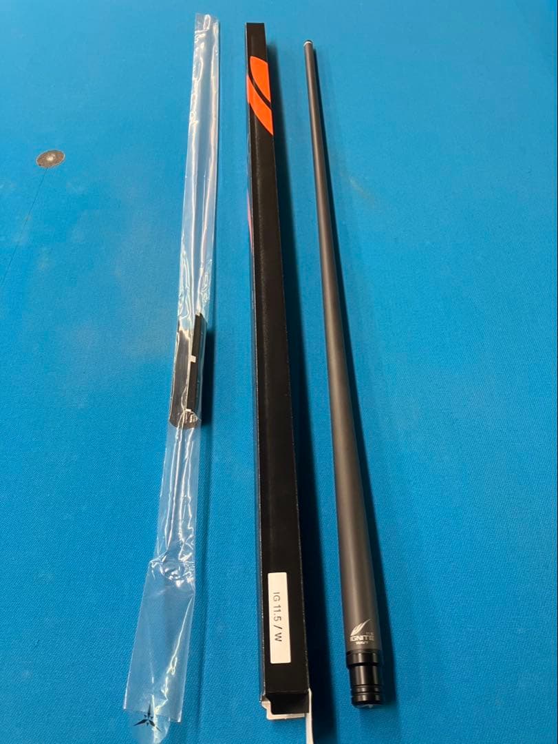 ビリヤード　MEZZ イグナイトシャフト 11.5mm WAVY 【未使用品】