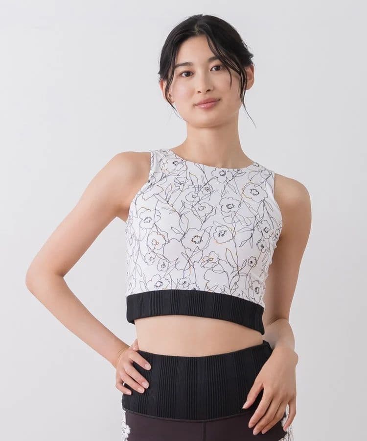 新品　SUKALA 花柄タンクトップ