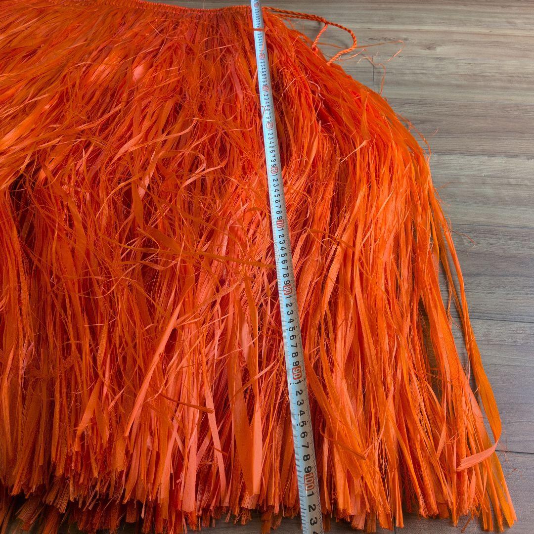 未使用品　オレンジ　モレ　タヒチアンダンス