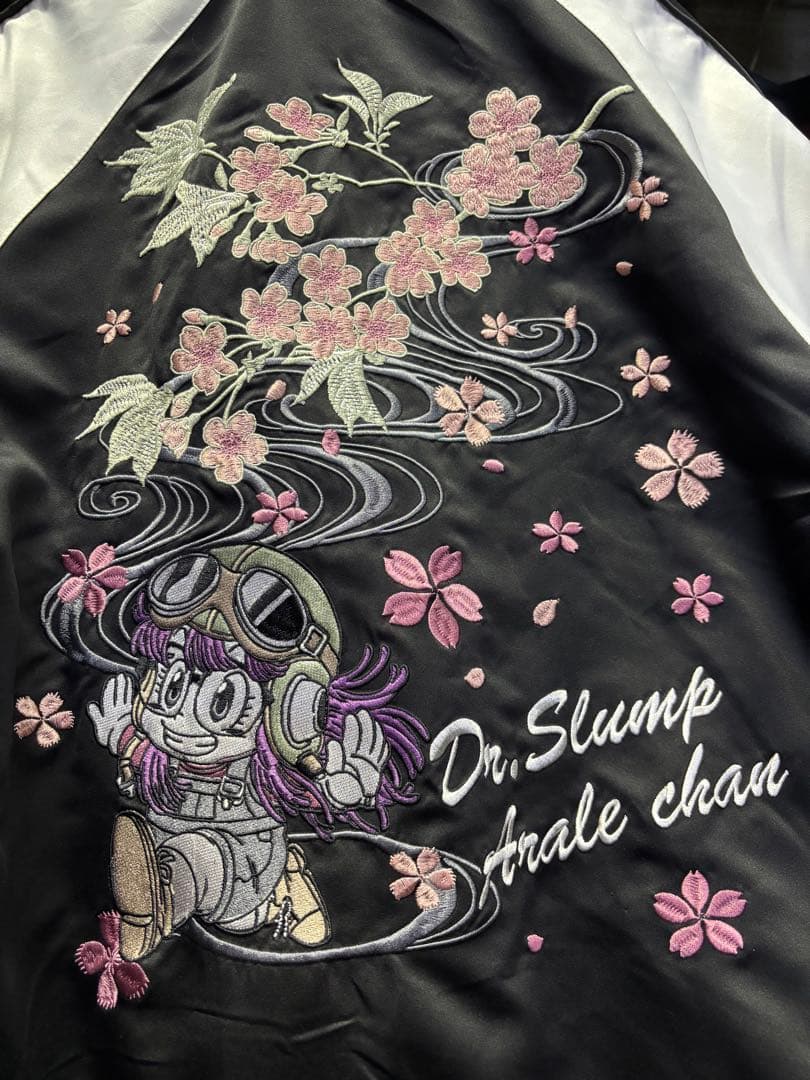 完売 公式 ドクタースランプ アラレちゃん スカジャン Mサイズ