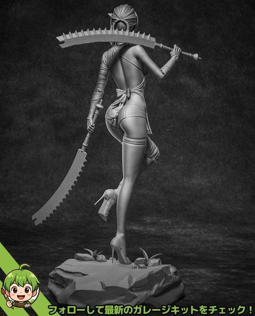 1/8　未塗装 未組立　フィギュア　ガレージキット　カイネ　ニーア ゲシュタルト