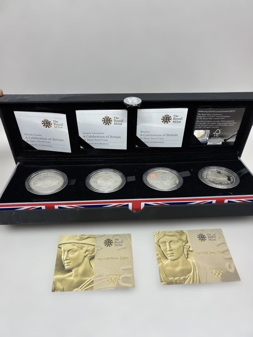 The  Mint 銀貨 ロンドン五輪 2012記念硬貨 オリンピック