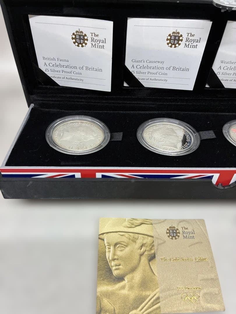 The  Mint 銀貨 ロンドン五輪 2012記念硬貨 オリンピック