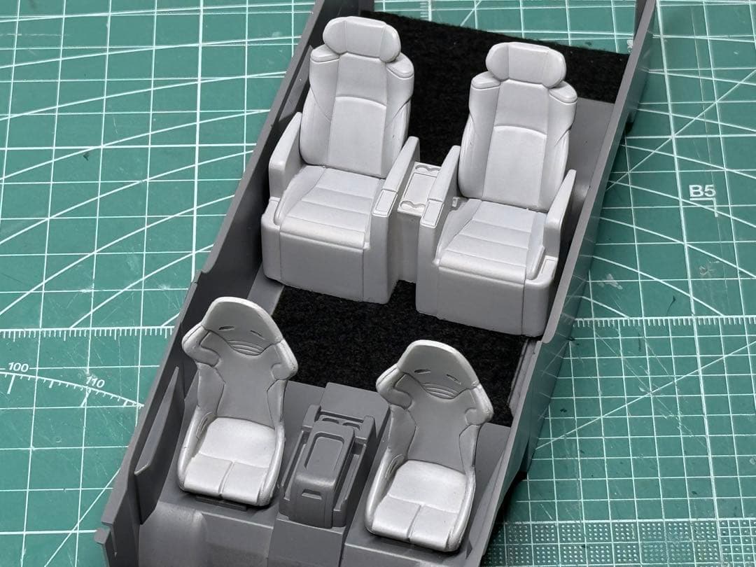 製作中 1/24 200ハイエース S.A.D CUSTOM STINGER J