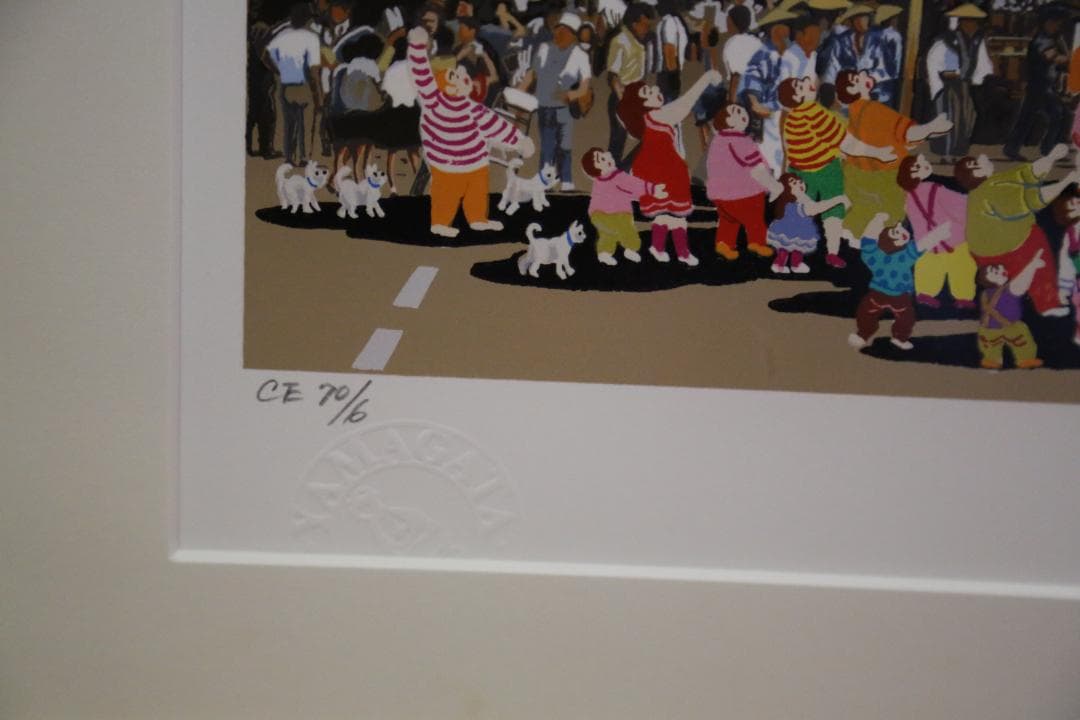 ヒロ・ヤマガタ 『日本のエッセンス 祇園祭』 シルクスクリーン