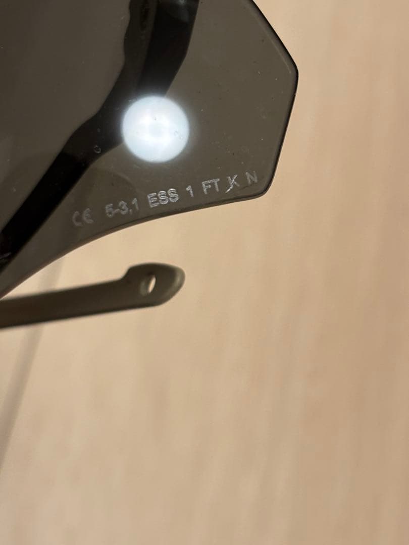 ESS クロスボウ アイシールド タン サングラス