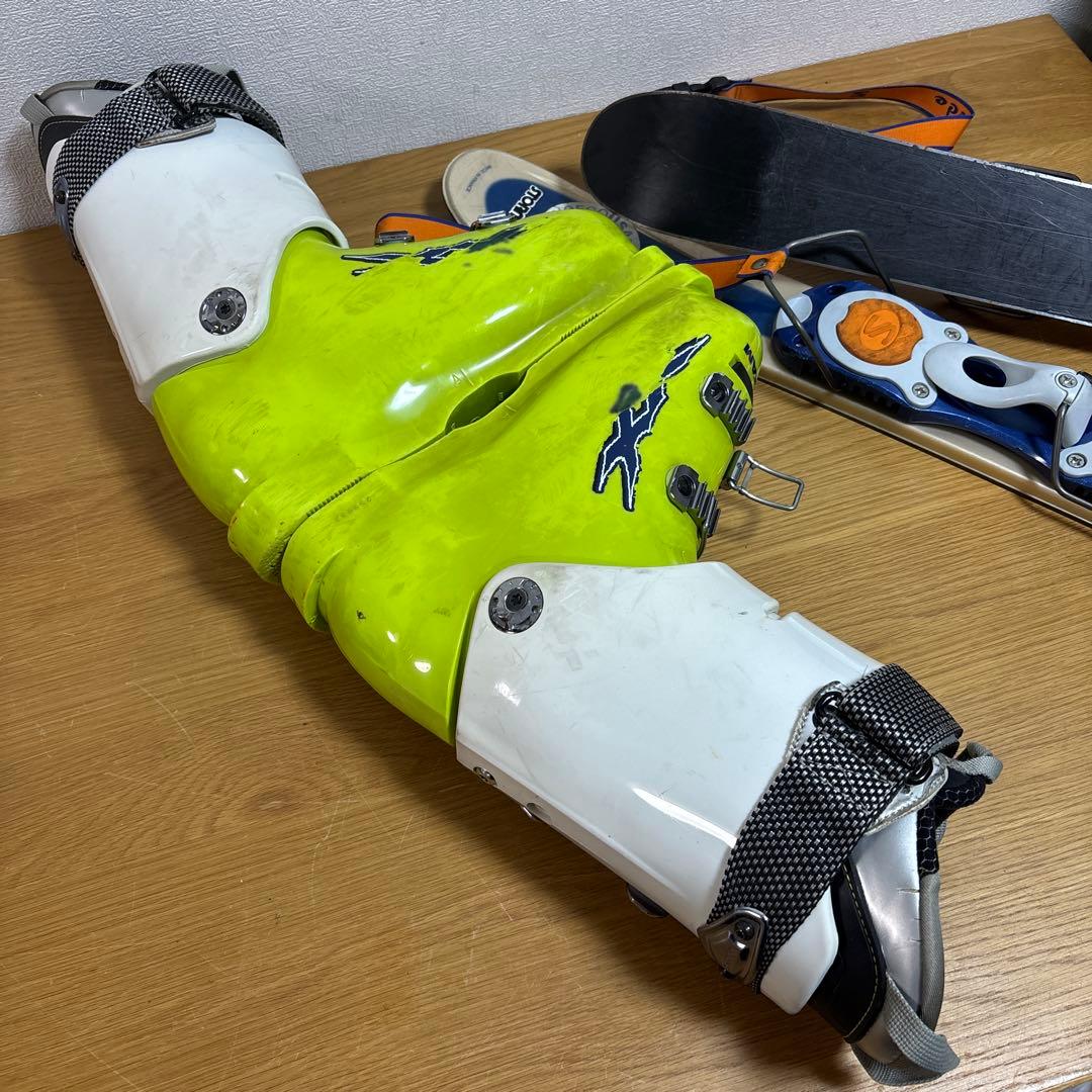 メンズ　ショートスキー　ファンスキーセット　Salomon 26cm ブーツ付