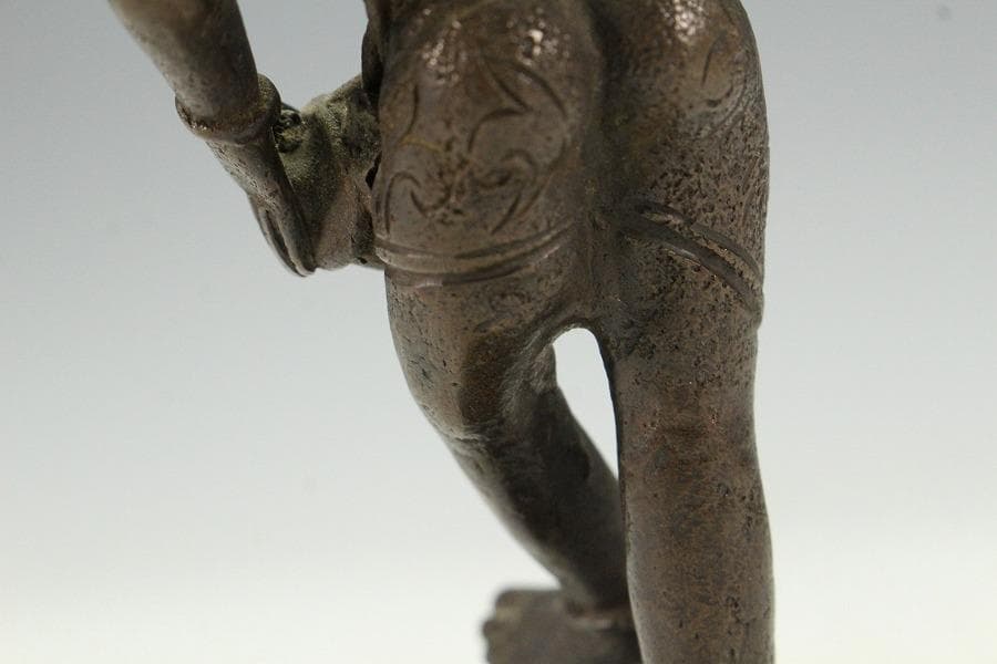 古銅 踊子 像 ガンダーラ 仏教(K-XA902)