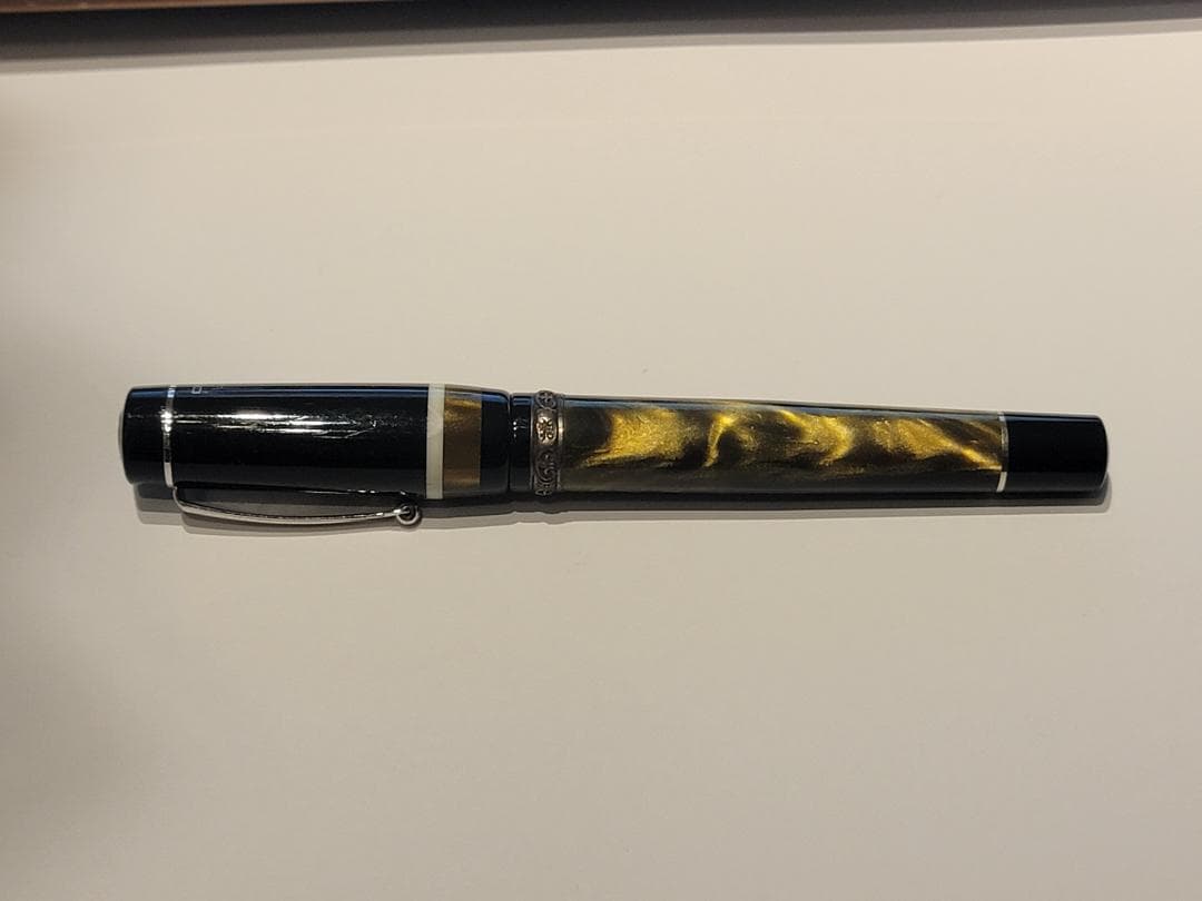 ＊限定値下 Delta Passion Green 万年筆 M 廃盤/日本未発売