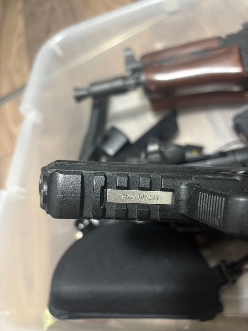 エアガンセット AK-47 MP5 G3 PIP VM009 ハンドガン　セット