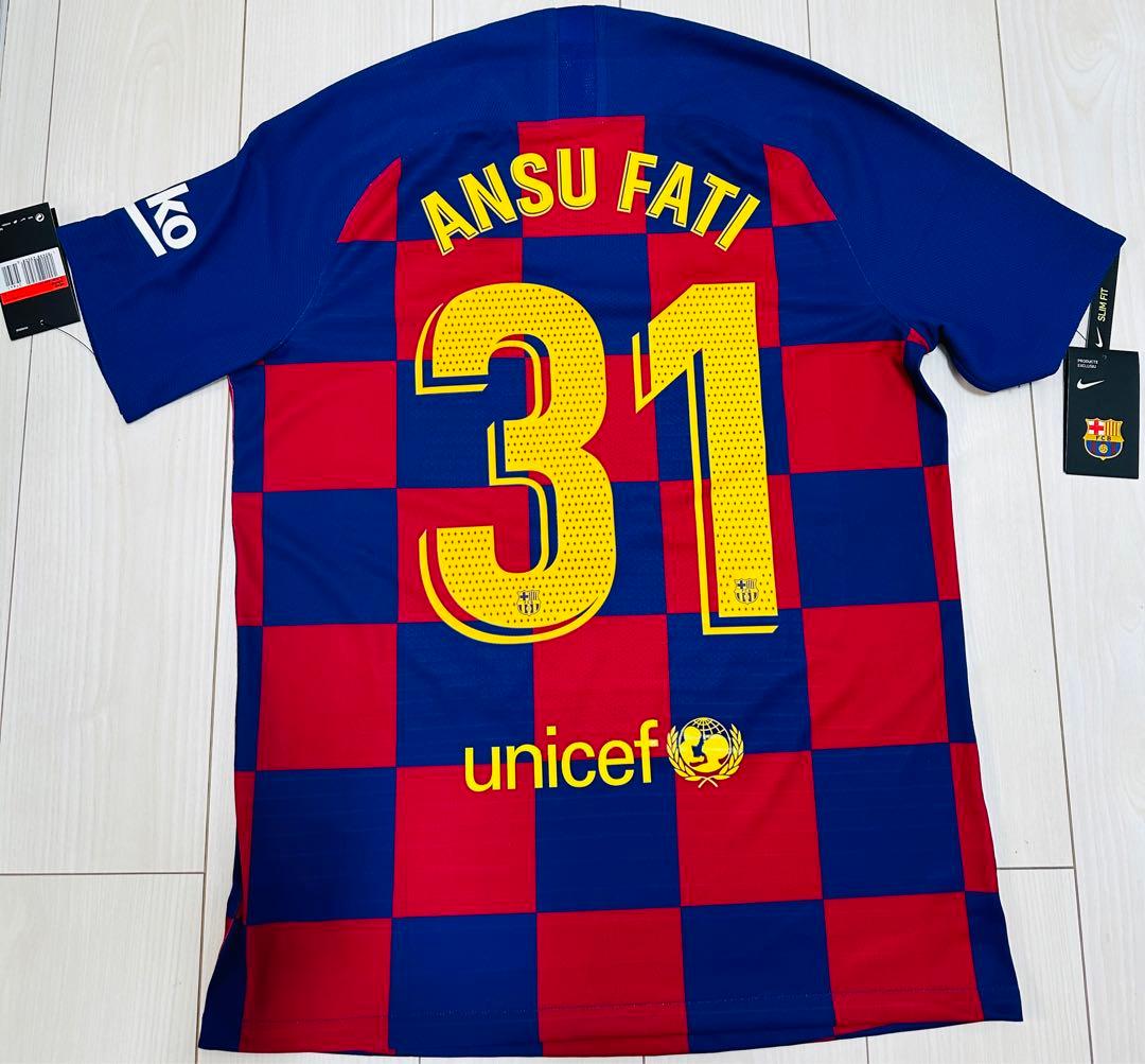 FCバルセロナ 2019-20 オーセンティックユニフォーム　アンス・ファティ