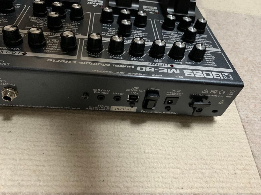 BOSS ME-80 ギター用マルチエフェクター
