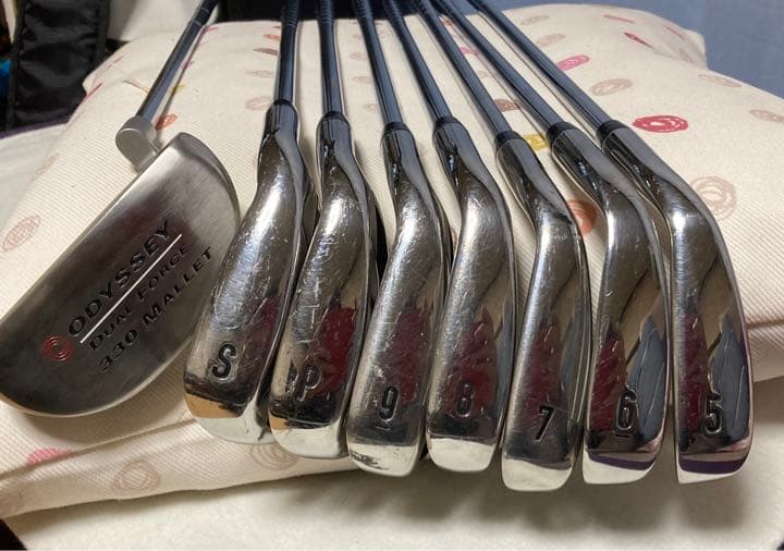 【美品】 キャロウェイ ウォーバード クラブセット10本組